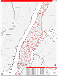 Red Line Map Example